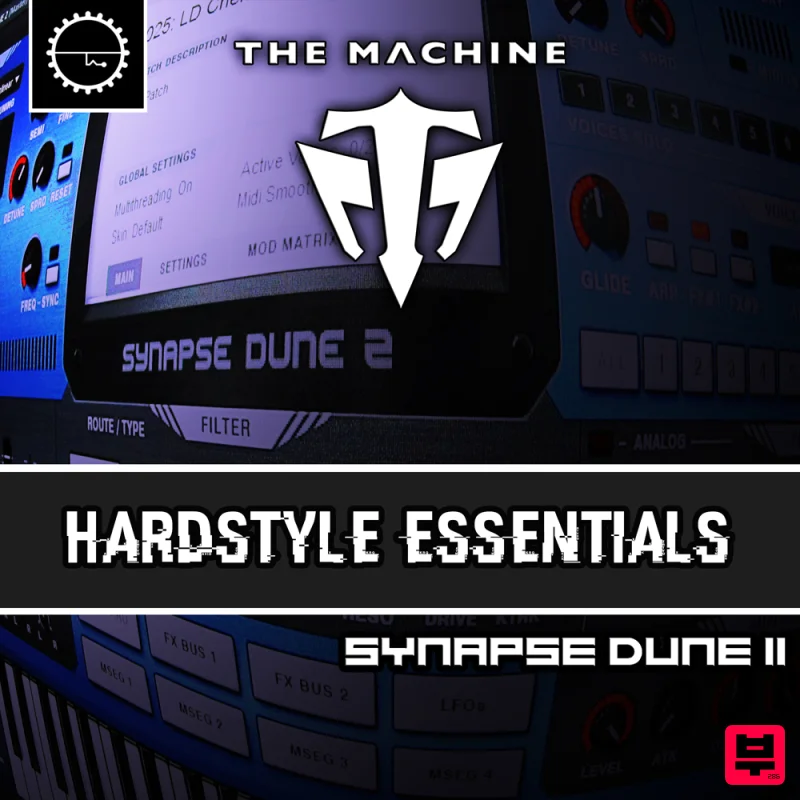 Industrial Strength The Machine - Hardstyle Essentials - Sound Archives