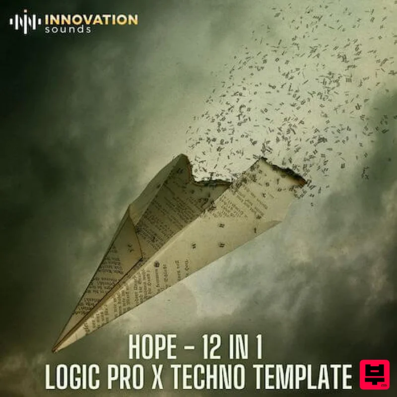 Innovation Sounds Hope - 12 In 1 Logic Pro X Techno Template - Techno