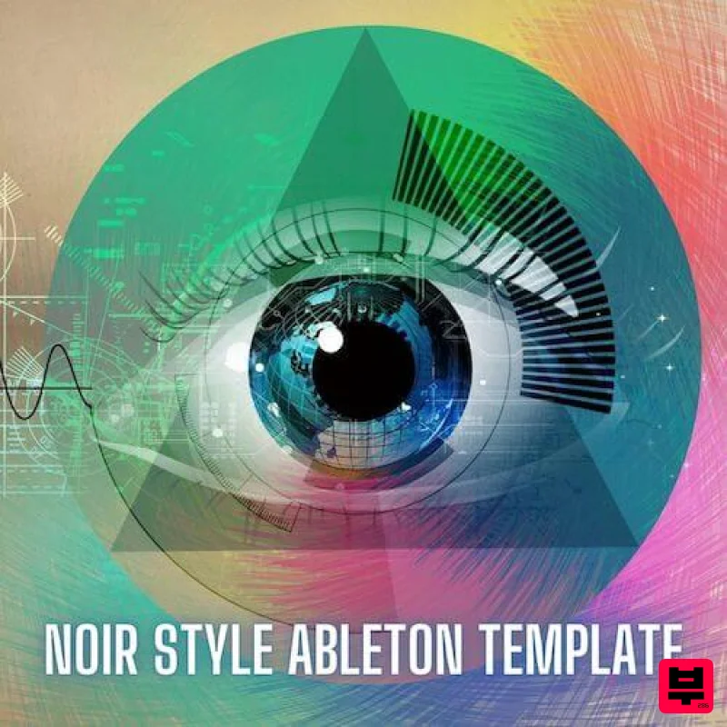 Innovation Sounds Noir Style Ableton Live Template - Techno