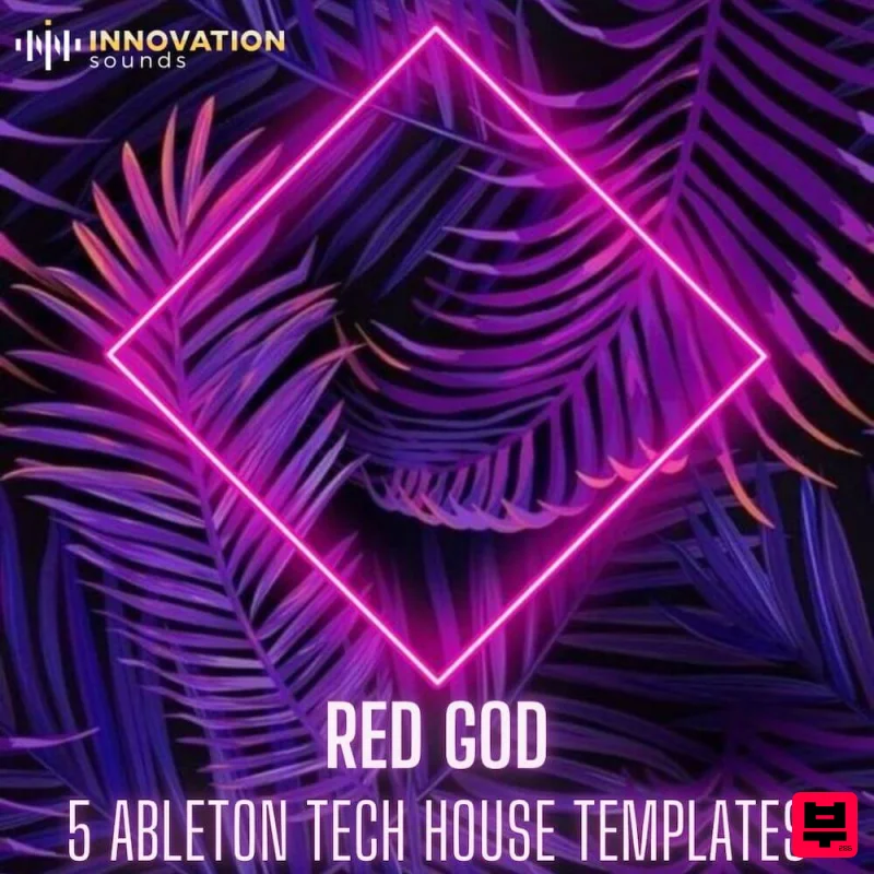 Innovation Sounds Red God - 5 Ableton Tech House Templates - Professional Music Instrument Photo