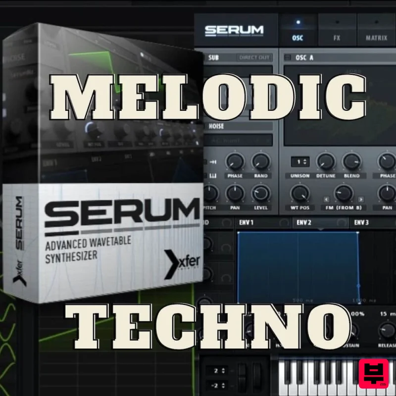 Innovation Sounds The Ultimate Melodic Techno Serum Pack - Techno