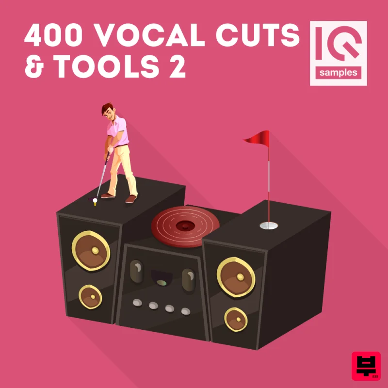 IQ Samples 400 Vocal Cuts & Tools Vol 2 - Professional Music Instrument Photo