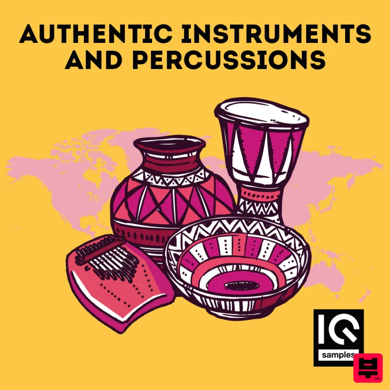 IQ Samples Authentic Instruments and Percussions - Professional Music Instrument Photo