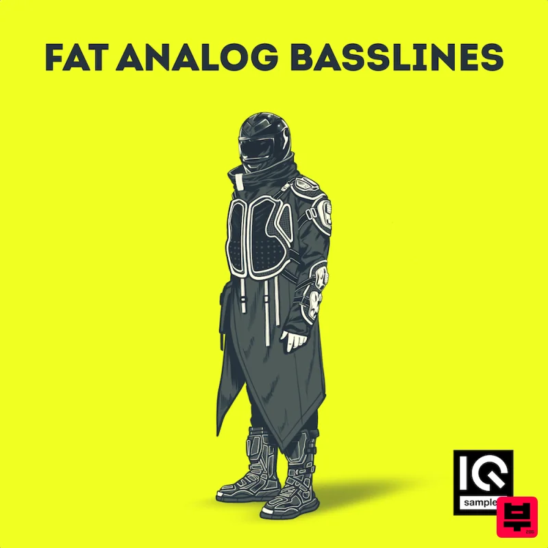 IQ Samples IQ Samples - Fat Analog Basslines - Professional Music Instrument Photo