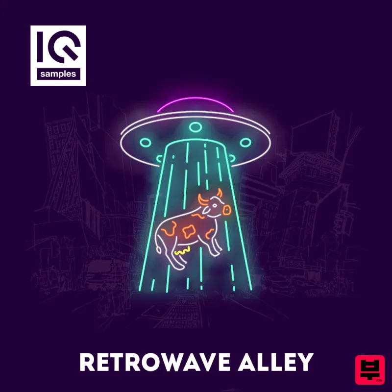 IQ Samples Retrowave Alley - Professional Music Instrument Photo