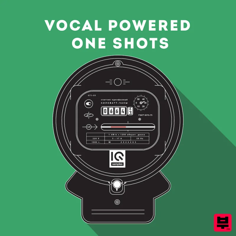 IQ Samples Vocal Powered One Shots - EDM