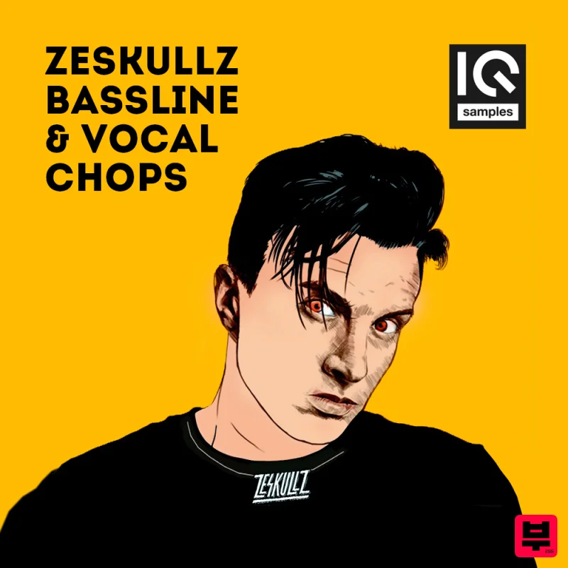 IQ Samples Zeskullz Bassline & Vocal Chops - Professional Music Instrument Photo