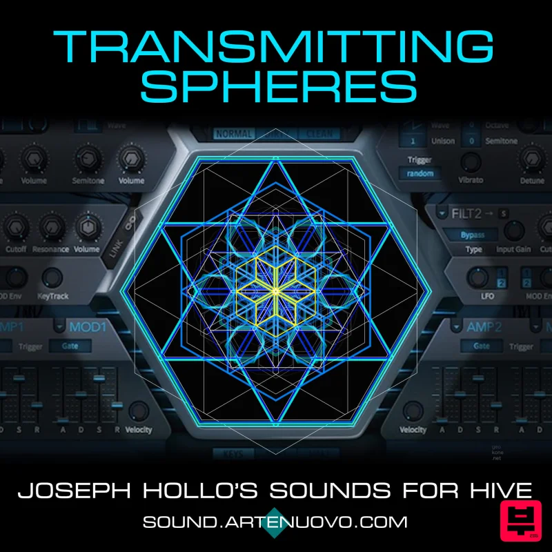Joseph Hollo Transmitting Spheres for Hive by Joseph Hollo - 80s