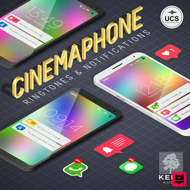 KEDR Audio CINEMAPHONE: Ringtones and Notifications - Sound Effect