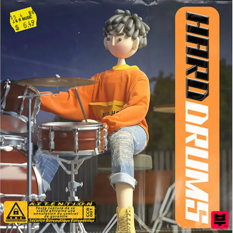 Kits Kreme Audio HARD DRUMS - Hip Hop