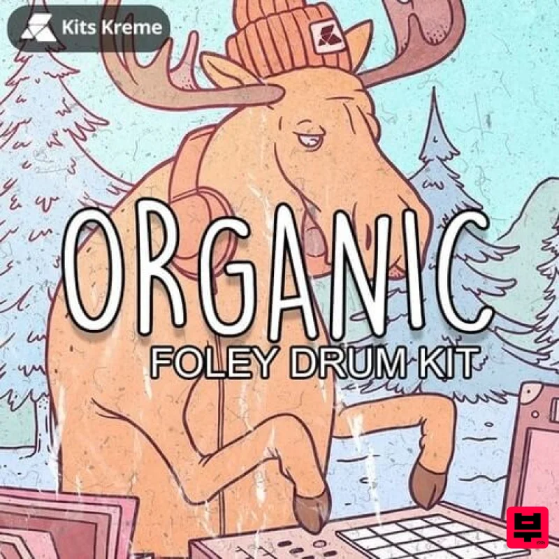 Kits Kreme Audio Organic Foley Drums - Lofi