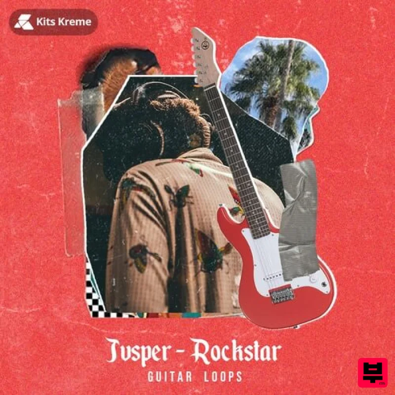 Kits Kreme Audio Rockstar Guitar Loops - Hip Hop