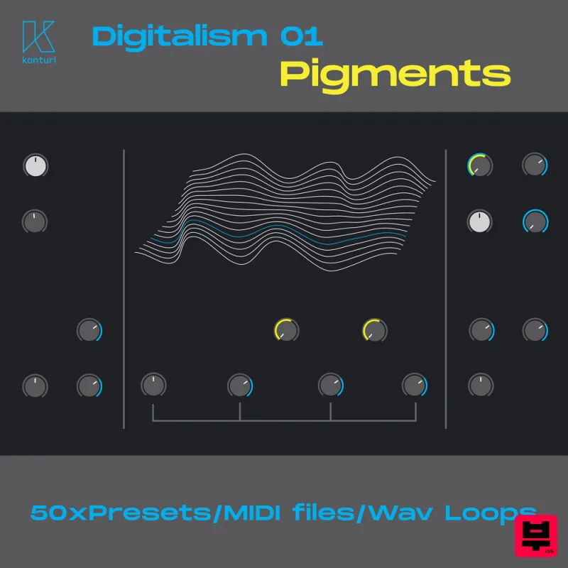 Konturi Digitalism 01 - Arturia Pigments Presets - Techno