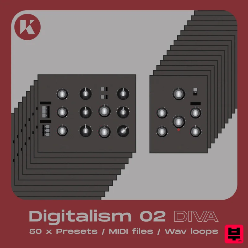 Konturi Digitalism 02 - Diva Presets - Professional Music Instrument Photo