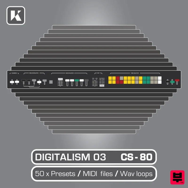 Konturi Digitalism 03 - Arturia CS-80 Presets - Professional Music Instrument Photo