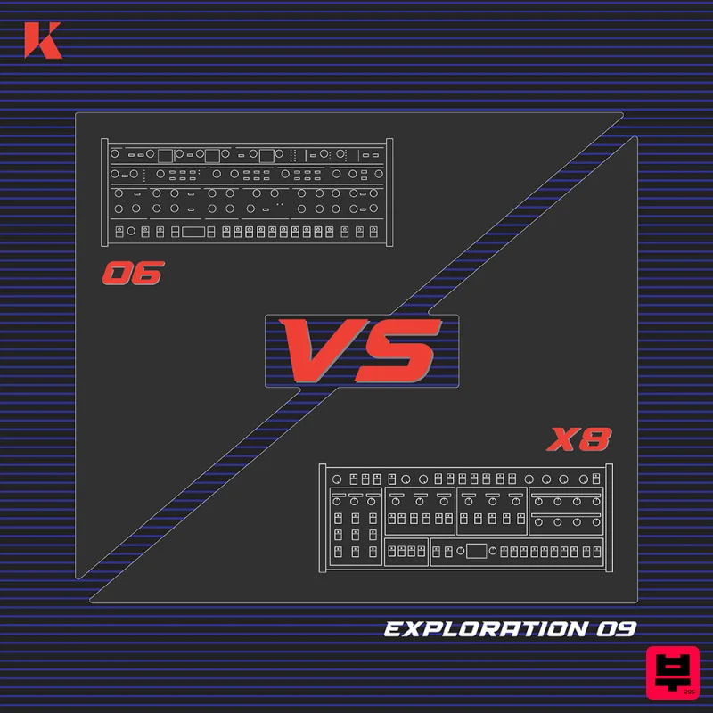 Konturi Exploration 09 O6 VS X8 - Professional Music Instrument Photo