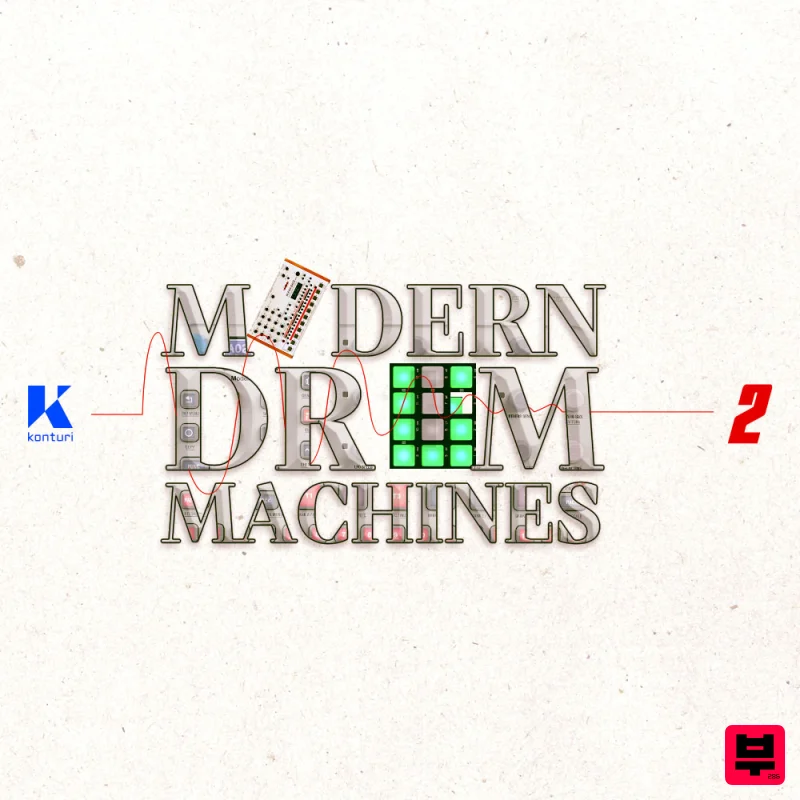 Konturi Modern Drum Machines 2 - Techno