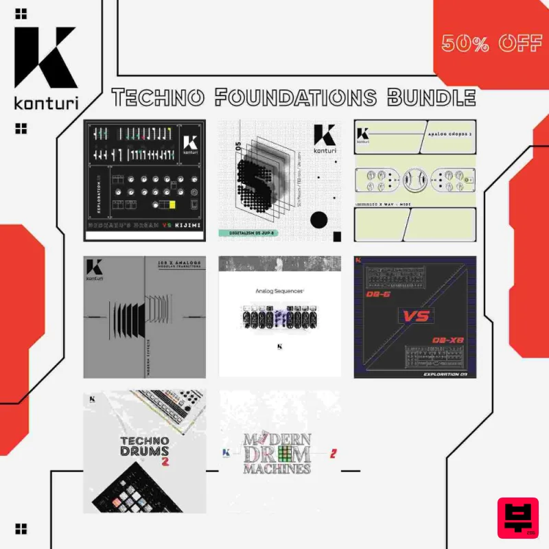 Konturi Techno Foundations Bundle - Techno