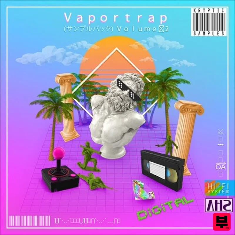 Kryptic Samples Vaportrap 2 - Synthwave