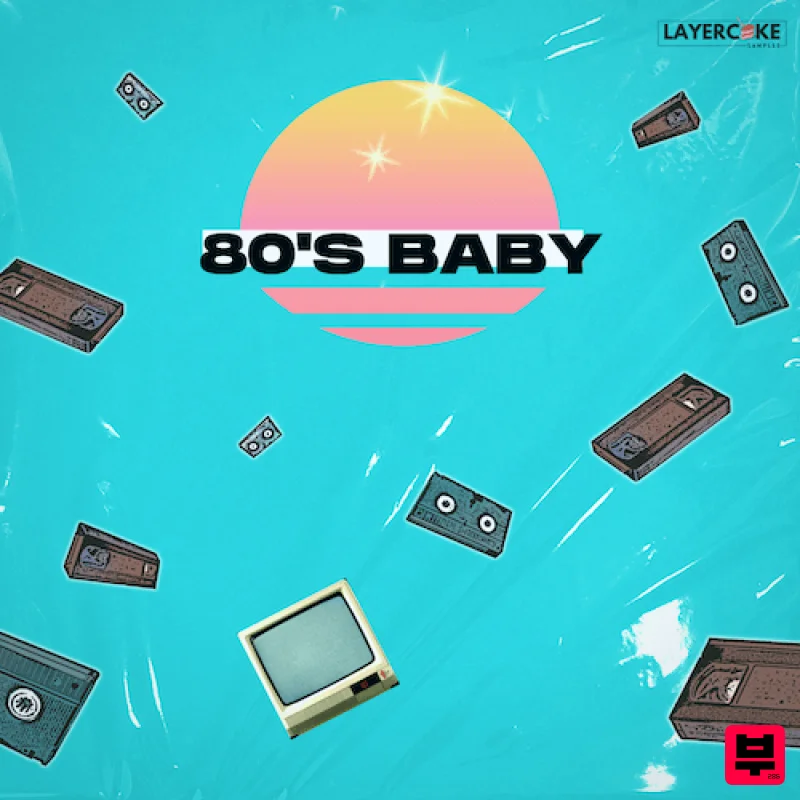 Layercake Samples 80's BABY - Synthwave