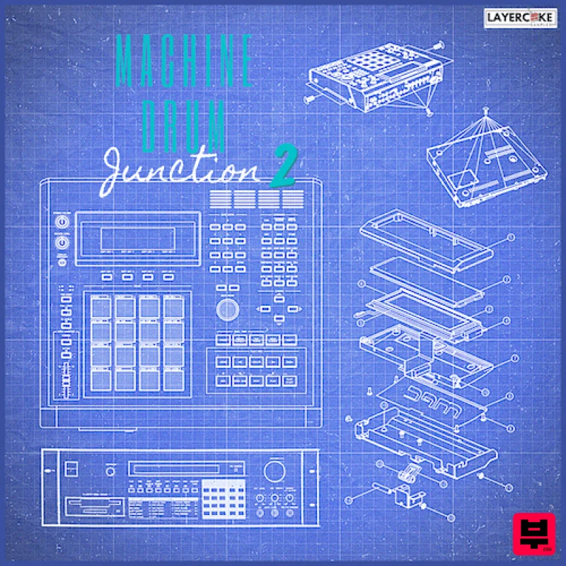 Layercake Samples Machine Drum Junction 2 - Hip Hop