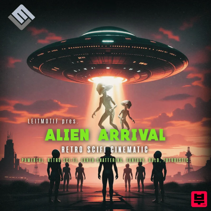 Leitmotif Alien Arrival: Retro SciFi Cinematic - Sci-Fi