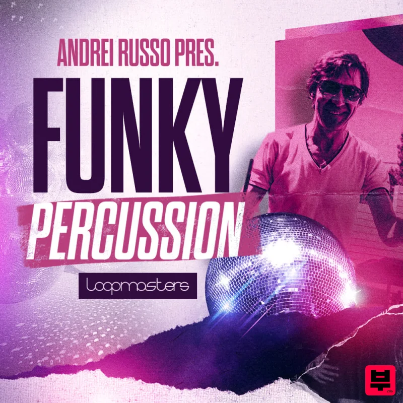 Loopmasters Andrei Russo - Funky Percussion - Professional Music Instrument Photo