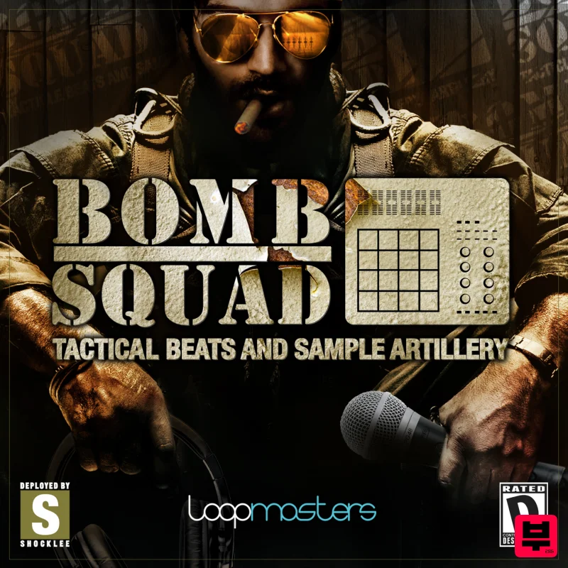 Loopmasters BOMB SQUAD - Tactical Beats & Sample Artillery - Hip Hop