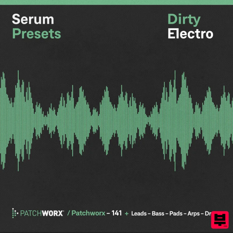 Loopmasters Dirty Electro - Serum Presets - Professional Music Instrument Photo