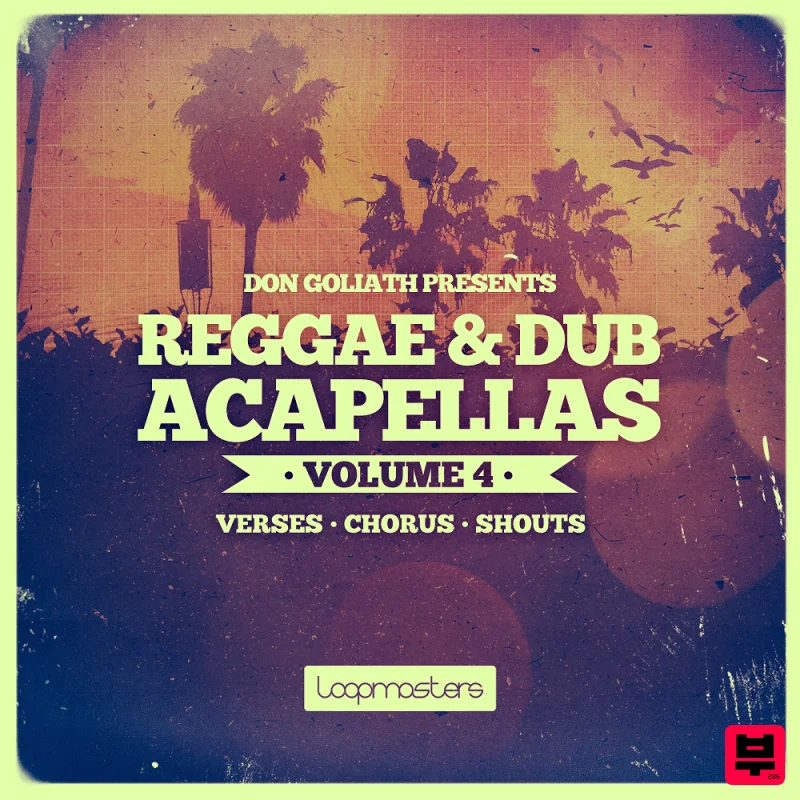 Loopmasters Don Goliath - Reggae & Dub Acapellas Vol. 4 - Professional Music Instrument Photo