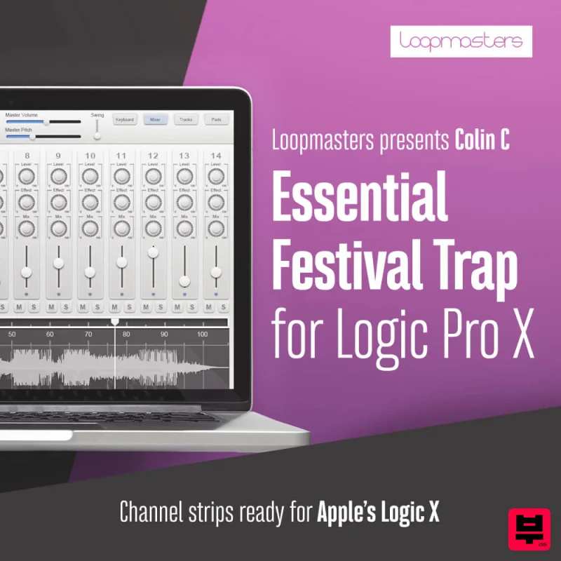 Loopmasters Essential Festival Trap for Logic X - Trap