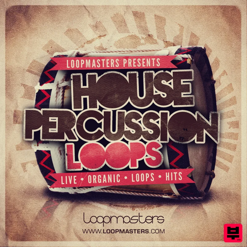 Loopmasters House Percussion Loops - House