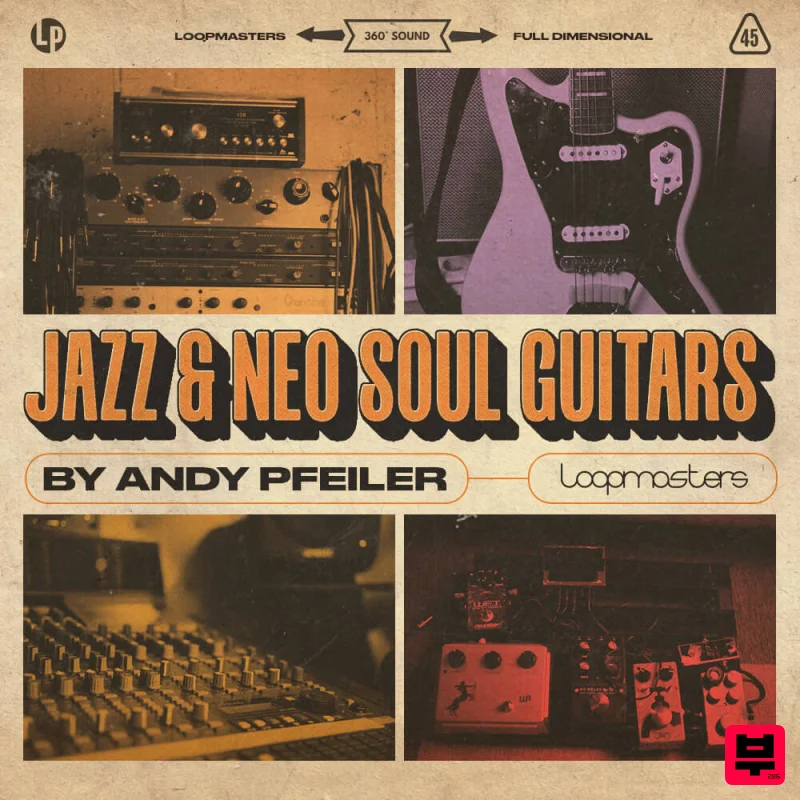 Loopmasters Jazz & Neo Soul Guitars by Andy Pfeiler - Professional Music Instrument Photo