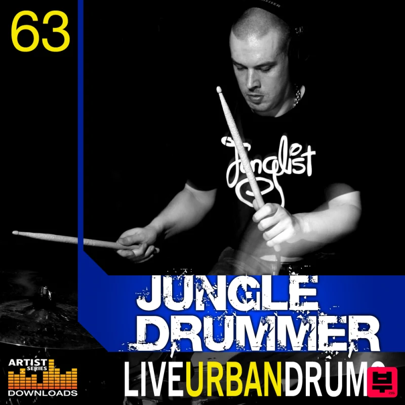 Loopmasters Jungle Drummer - Live Urban Drums - Drum and Bass