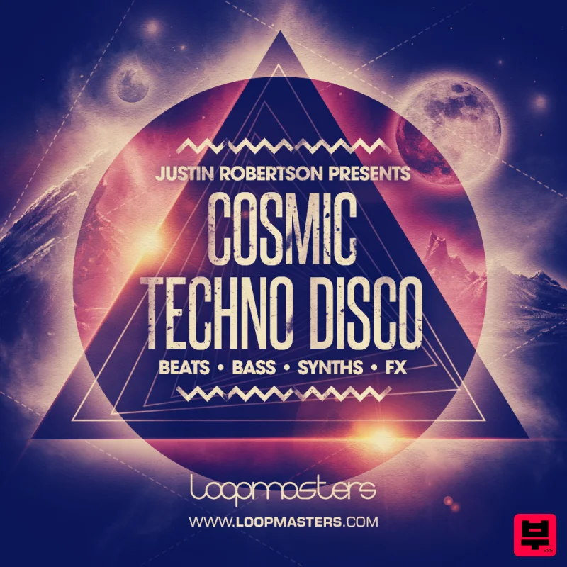 Loopmasters Justin Robertson Presents Cosmic Techno Disco - Professional Music Instrument Photo