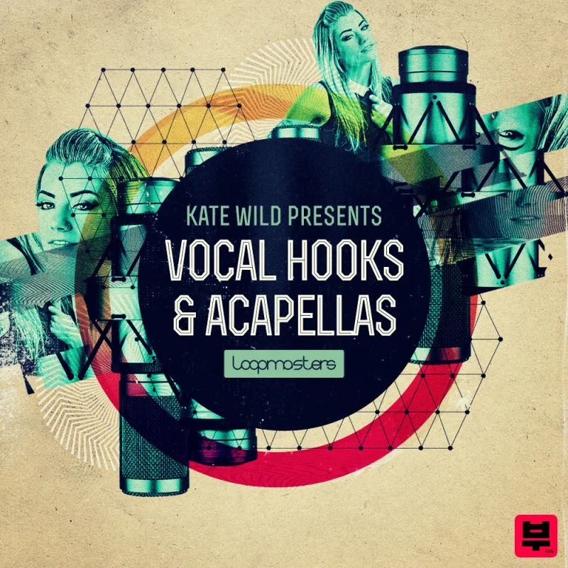 Loopmasters Kate Wild - Vocal Hooks & Acapellas - Bass Music
