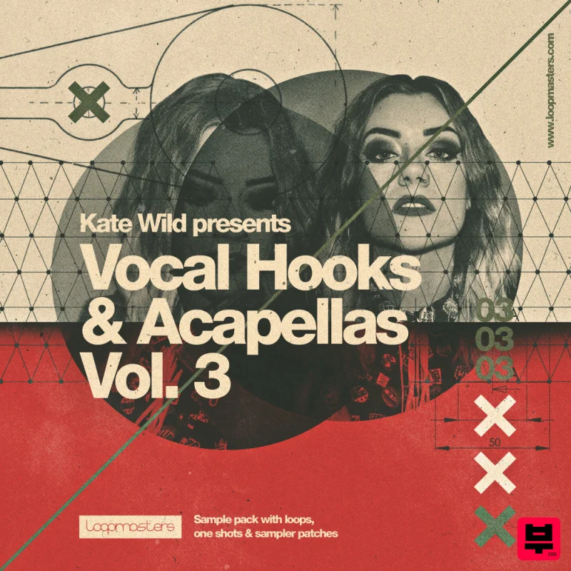 Loopmasters Kate Wild - Vocal Hooks & Acapellas Vol 3 - House