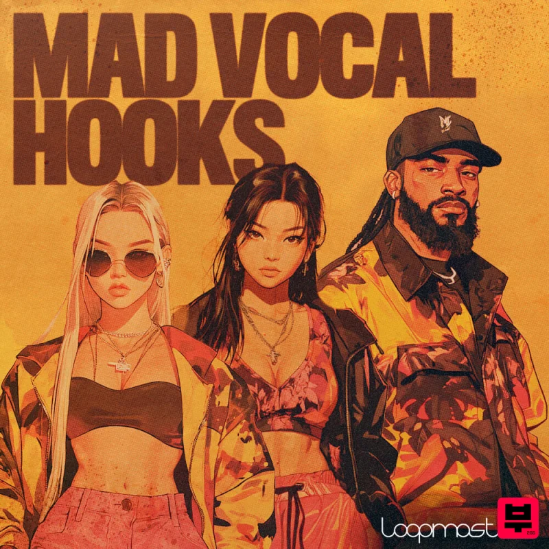Loopmasters Mad Vocal Hooks - Professional Music Instrument Photo