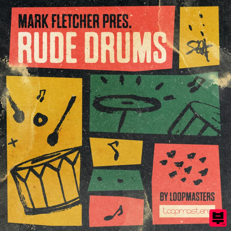 Loopmasters Mark Fletcher Presents Rude Drums - Professional Music Instrument Photo