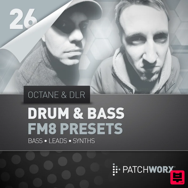 Loopmasters Octane & DLR - Drum & Bass FM8 Presets - Drum and Bass