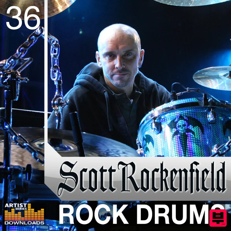Loopmasters Scott Rockenfield Rock Drums - Professional Music Instrument Photo