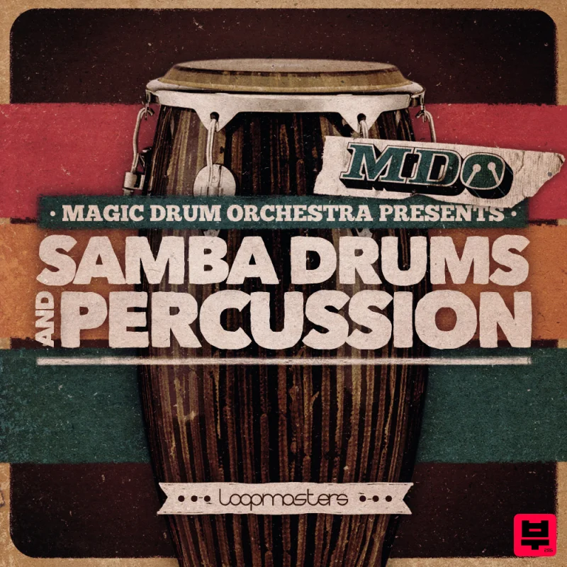 Loopmasters The Magic Drum Orchestra - Samba Drums & Percussion - Professional Music Instrument Photo
