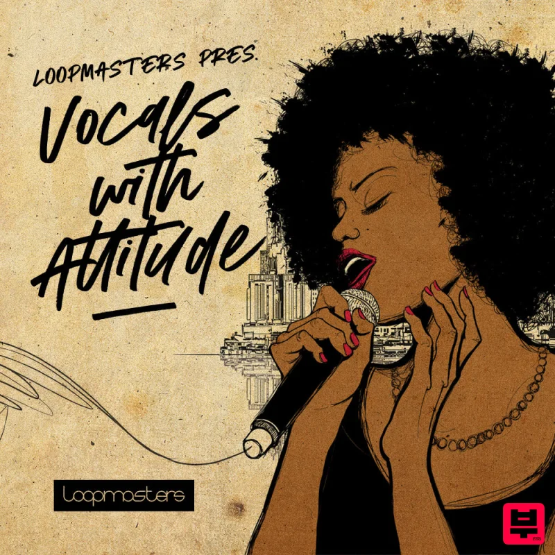Loopmasters Vocals With Attitude - Professional Music Instrument Photo