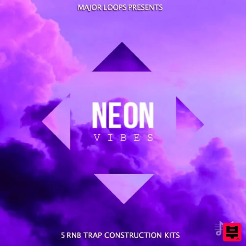 Major Loops Neon Vibes - Professional Music Instrument Photo