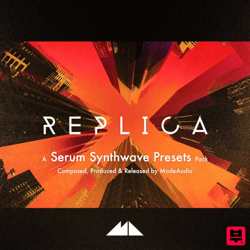 ModeAudio Replica - Serum Synthwave Presets - Professional Music Instrument Photo