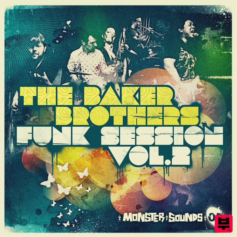 Monster Sounds Baker Brothers Funk Session Vol 2 - Professional Music Instrument Photo