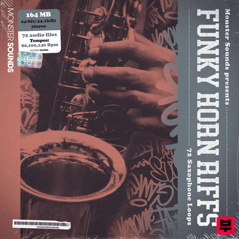 Monster Sounds Funky Horn Riffs - Professional Music Instrument Photo