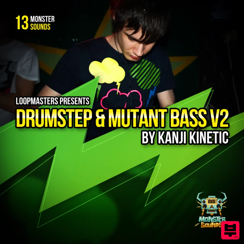 Monster Sounds Kanji Kinetic - Drumstep and Mutant Bass Vol 2 - Halftime