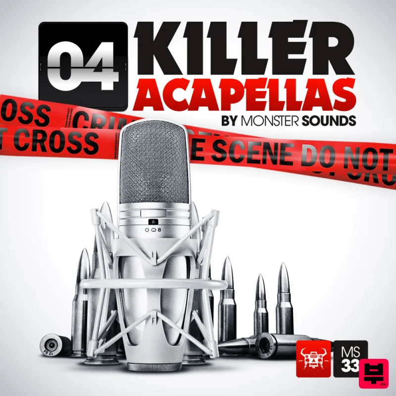Monster Sounds Killer Acapellas 4 - Bass Music