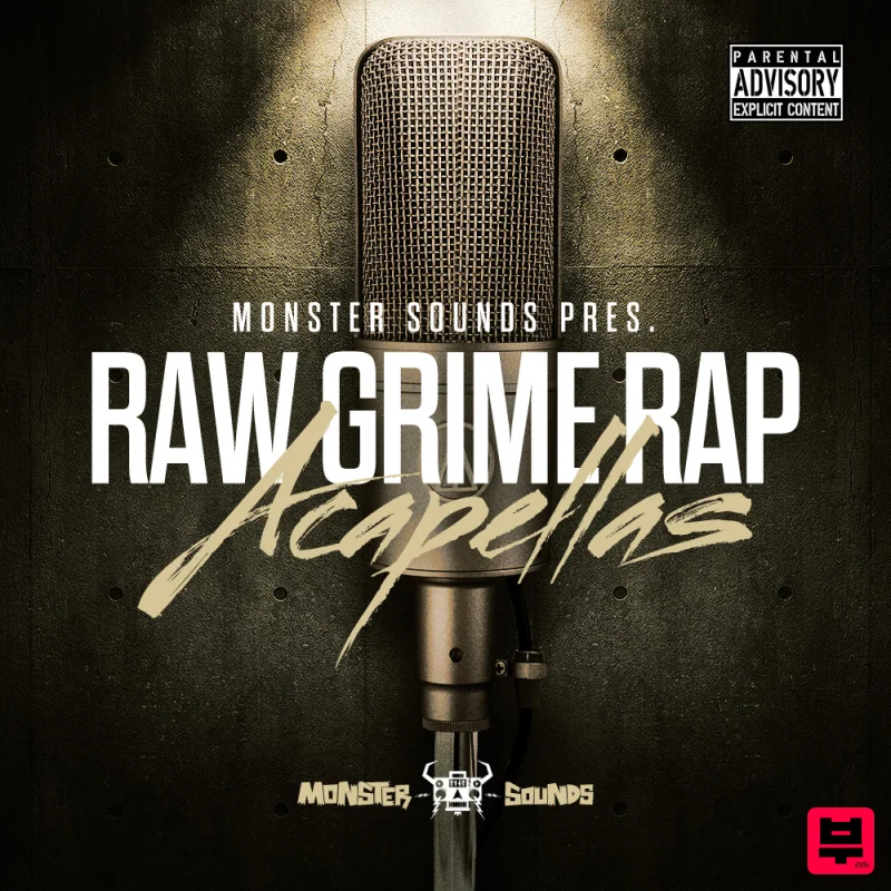 Monster Sounds Monster Sounds - Raw Grime Rap Acapellas  - Grime